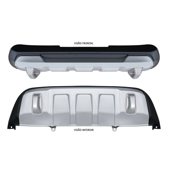 Overbumper Hilux 2019/ Prata Dfender 