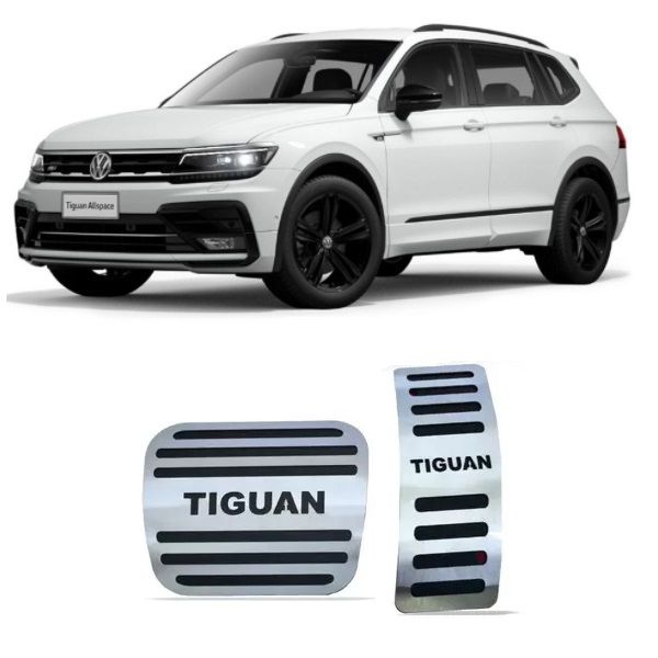 Pedaleira Tiguan Automático 2018/ Aço Inox GPI