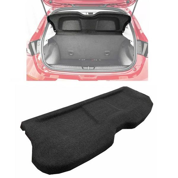 Bagagito Tampão de Porta Malas Argo Hatch 2017 a 2023 em Carpete Grafite