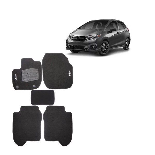 Tapete em Carpete New Fit 2015/ Preto Flash
