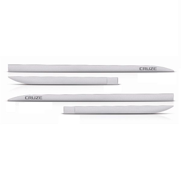 Kit Friso Lateral Slim Cruze Prata Switchblade Flash