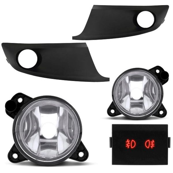 Kit Farol de Milha Fox 2010 a 2013 Suits
