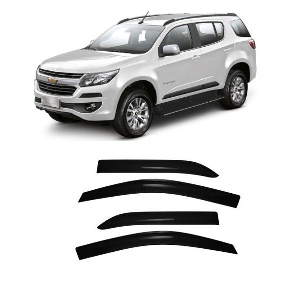 Calha de Chuva TrailBlazer 2012 a 2025 TG Poli