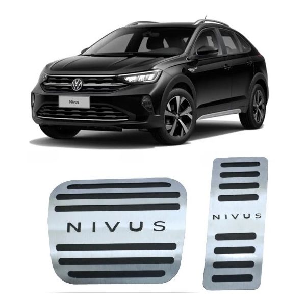 Pedaleira Nivus Automático (Todos) Aço Inox GPI