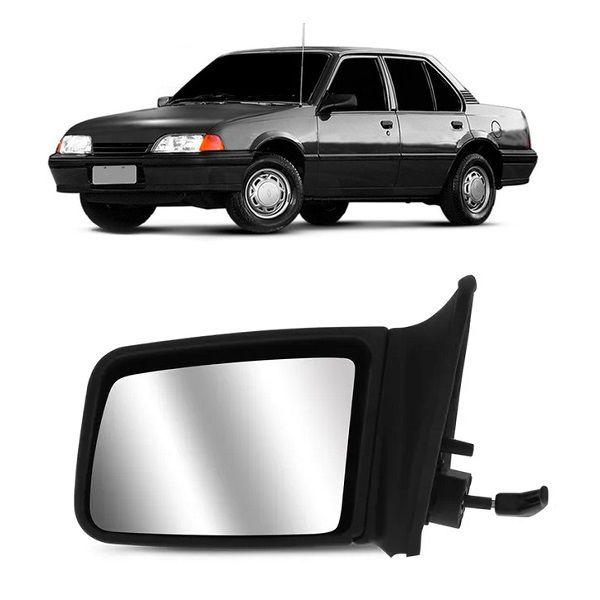 Retrovisor Monza 1991 a 1993 Esquerdo com Controle Retrovex