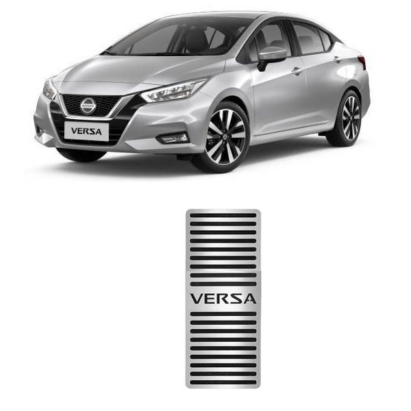 Descanso De Pé Versa 2021/ Aço Inox GPI