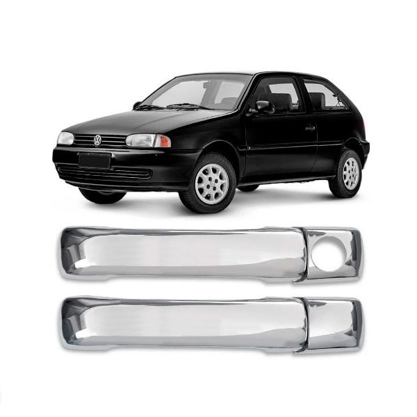 Aplique Capa Maçaneta Gol Bola G2/ Saveiro G2/ Parati G2/ Golf 2 Portas ShekParts