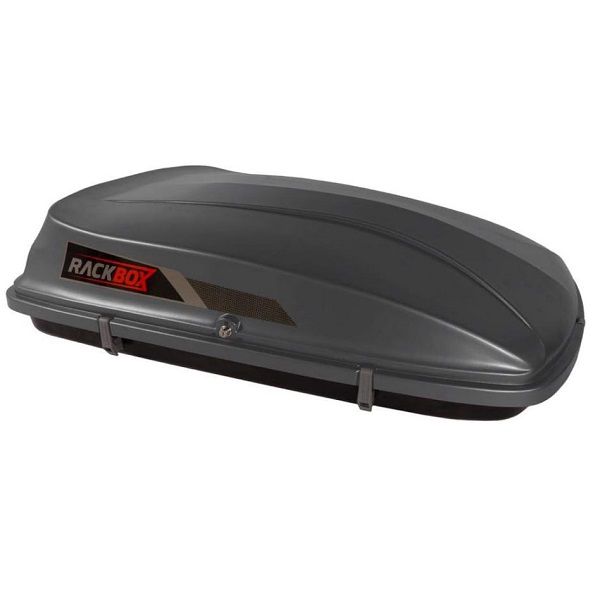 Bagageiro Fechado 360 Litros Grafite Rackbox