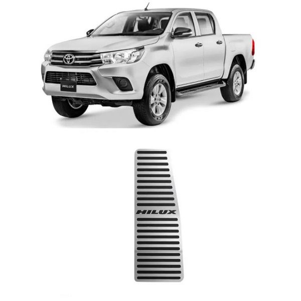 Descanso De Pé Hilux 2016/ Aço Inox GPI
