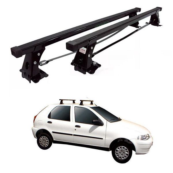 Rack de Teto Palio e Siena 4 Portas Preto Long Life