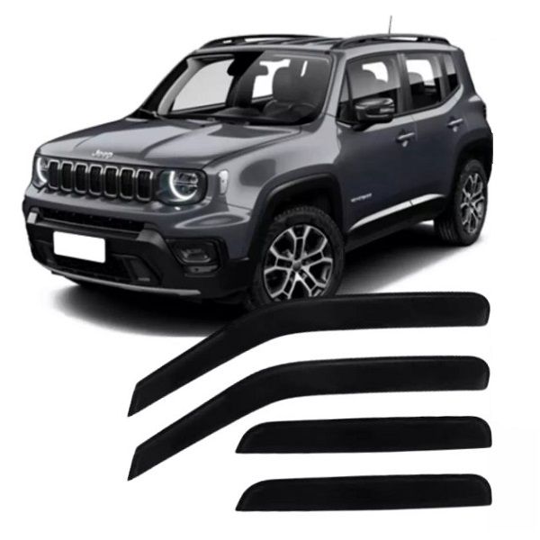 Calha de Chuva Defletor Renegade 2015 a 2025 TG Poli