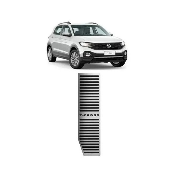 Descanso De Pé T-Cross Aço Inox GPI