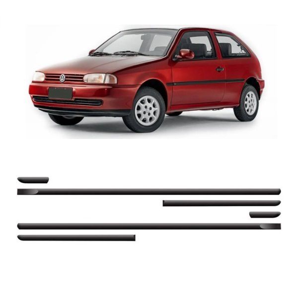 Kit Friso Lateral Gol/ Parati CLI 2 1994 a 1997 2 Portas Sanfris