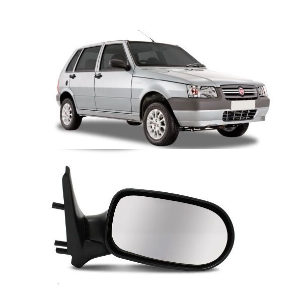 Retrovisor Uno 2006 a 2012 4 Portas Direito Fixo Retrovex