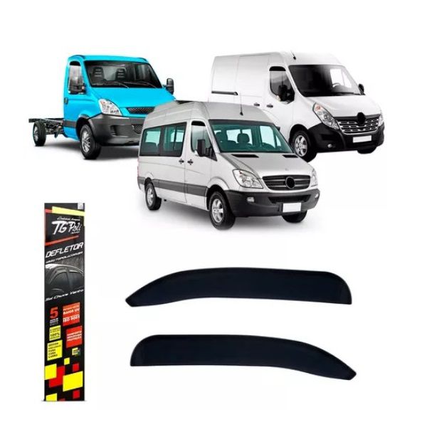Calha de Chuva Master 2002 a 2025 Daily 2008 a 2016 e Sprinter 2012 a 2025