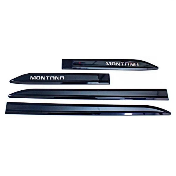 Kit Friso Lateral Montana 2023/ Azul Dark Moon com Nome Cromado Original