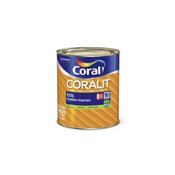 Coralit Base'Agua Balance Acetinado 900Ml Branco Coral