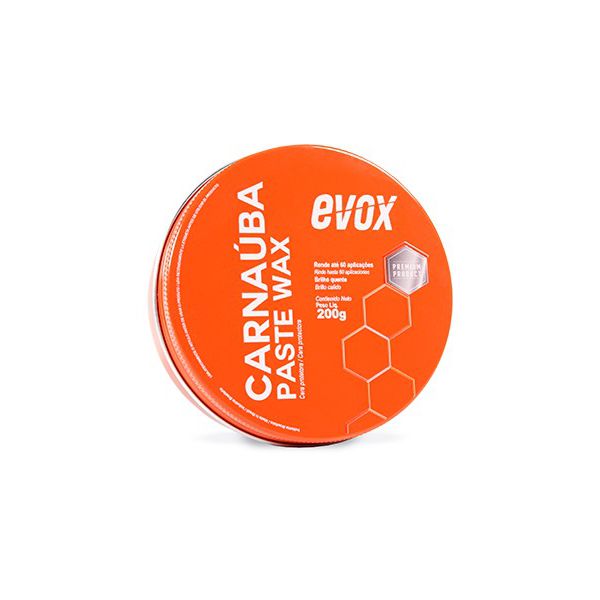 Carnaúba Paste Wax 200G - Evox