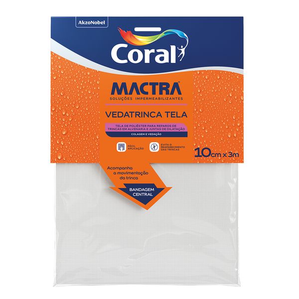 Tela Veda Trinca 10cmx3M - Mactra