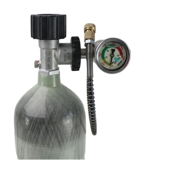 Cilindro Scuba 3L 300Bar Fibra de Carbono