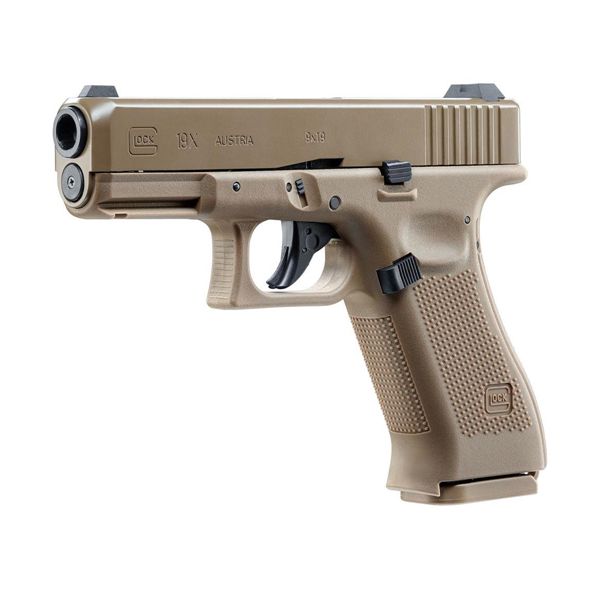 Pistola Airgun CO2 UMAREX GLOCK 19X 4.5MM BLOWBACK