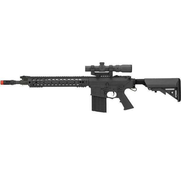 Rifle Elétrico Airsoft ARES SR25 M110K BLACK SR-012E