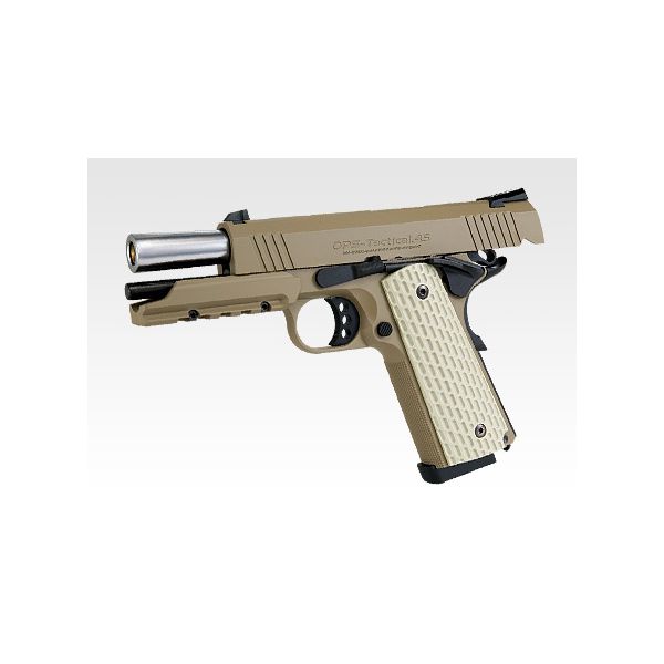 Pistola Airsoft GBB TOKYO MARUI 1911 4.3 WARRIOR DESERT - Airsoft