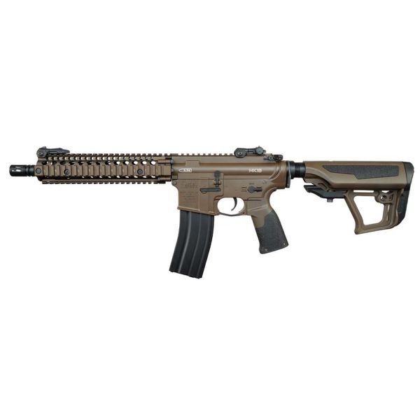 Rifle Elétrico Airsoft ICS / DANIEL DEFENSE AEG MK18 S3 AIRSOFT RIFLE COYOTE