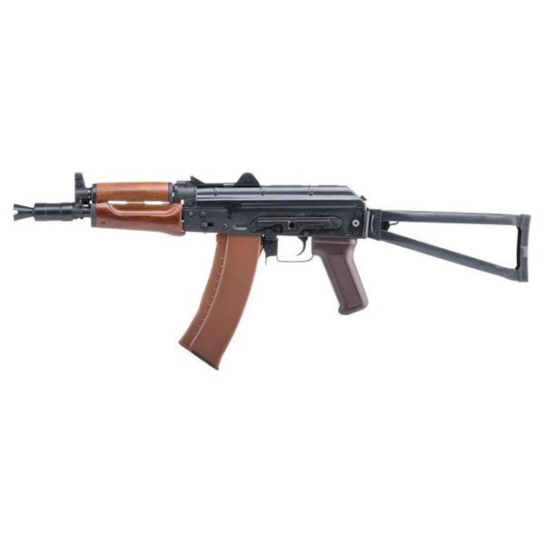 Rifle Elétrico Airsoft EL- AKS-74UN NEW ESSENTIAL VERSION AIRSOFT RIFLE BLACK / WOOD