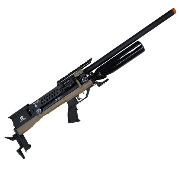 Carabina de Pressão PCP Reximex Meta Premium 5.5mm FDE + Compressor Refigerado a Agua