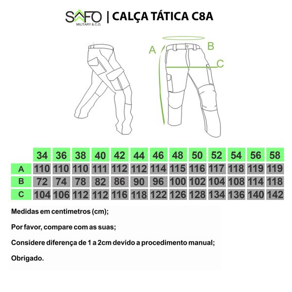 Cal a T tica Militar Preta Rip Stop Airsoft e Armas de Press o