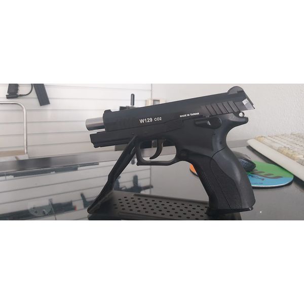 PISTOLA WINGUN W129 CALIBRE 4.5MM CO2 -METAL - Airsoft e Armas de