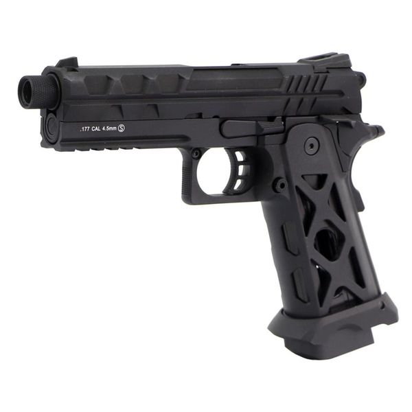 Pistola Airgun 4,5mm KROWN LAND SRC CO2 4.5MM HI-KL TARTARUS BLOWBACK - SRC