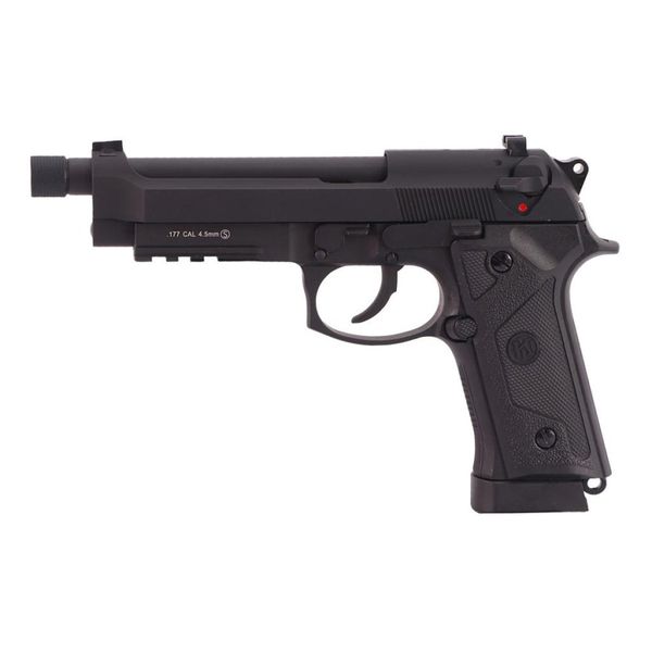 Pistola Airgun 4,5mm KROWN LAND SRC CO2 KL-9 A3 BLOWBACK AIRGUN PISTOL BLACK - SRC