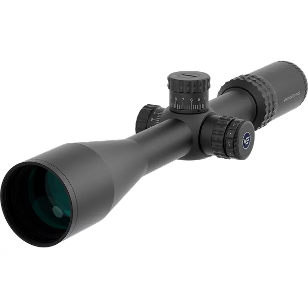 Vector Optics Sentinel 6-24x50 FFP – Visiera Da Tirapoggio Con Reticolo MOA, Lenti Al Lantanio, Ideale Per Sport, Softair E Caccia