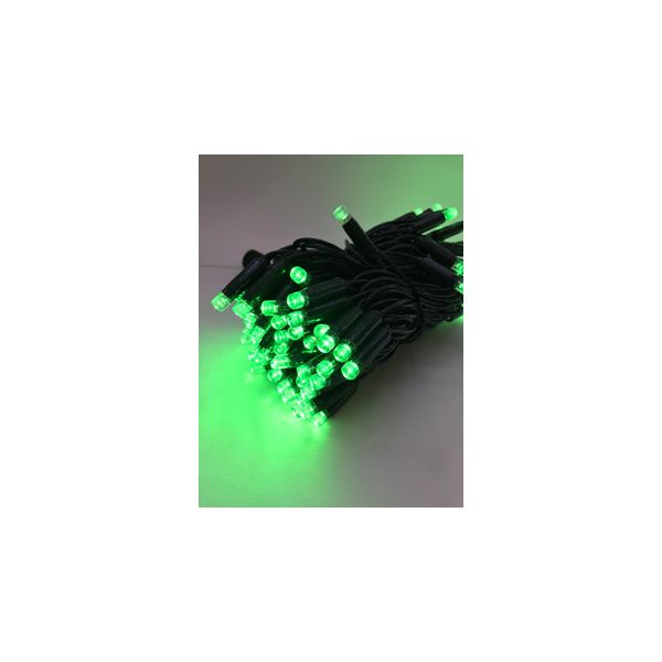 CORDÃO COM 100 LEDS VERDE 220V - PISCA PISCA