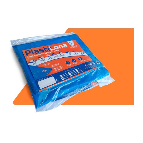 PLASTILONA LEVE MULTIUSO AZUL 3X4M