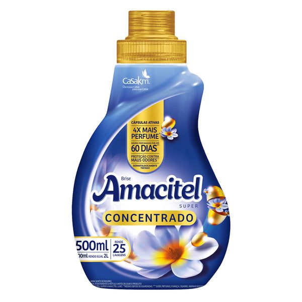 AMACIANTE CONCENTRADO AMACITEL SUPER 500ML