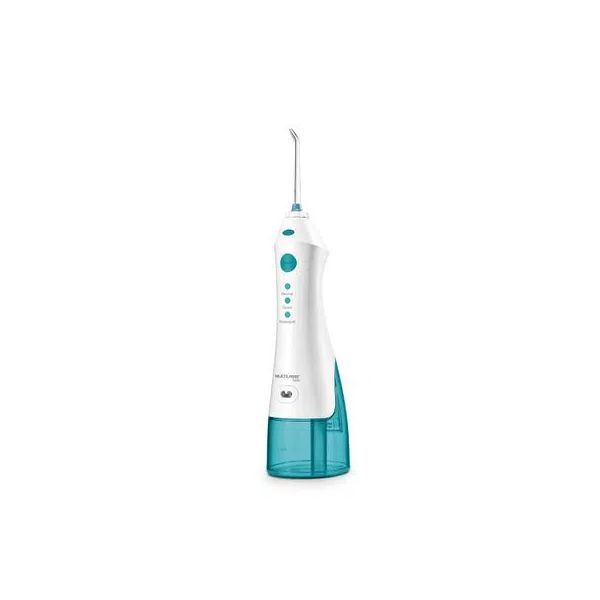 IRRIGADOR ORAL CLEARPIK PORTABLE LIMPEZA PROFUNDA BRANCO/AZUL