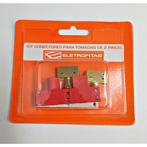 KIT CONECTORES PARA ELETROFITA 2 PISTAS 20A