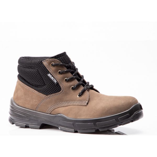 BOTA NOBUCK BAE TITANIUM BICO PVC