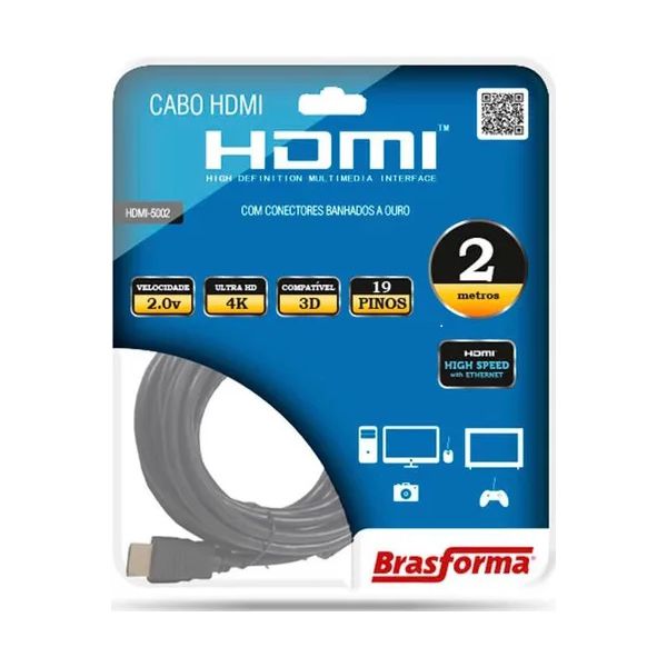 CABO HDMI 1.4 5 METROS