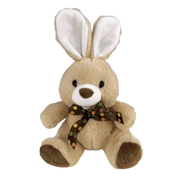 Coelho de Pelúcia com Lacinho Sortido 18cm FEC7551 Fizzy