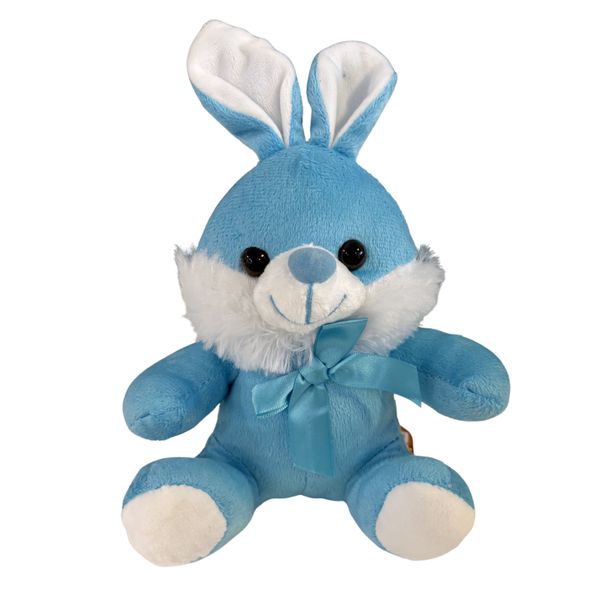 Coelho de Pelúcia com Laço 18cm Sortido Fizzy FDC5014