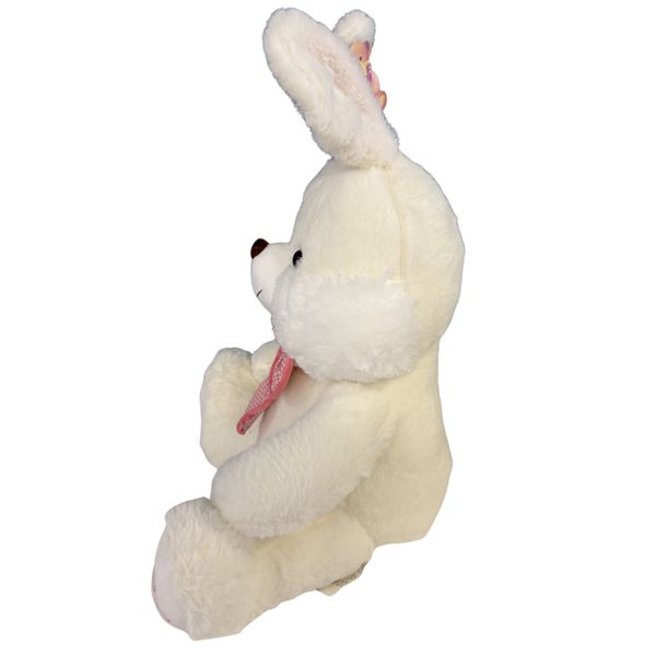 Coelho de Pelúcia com Laço Xadrez 41cm Sortido Fizzy F1880