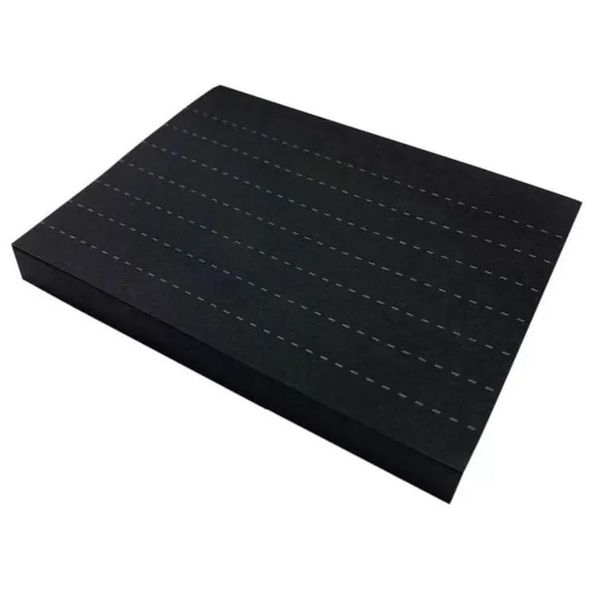 Bloco Memo Adesivo Pautados Preto - Yes