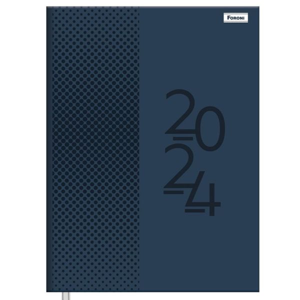 Agenda Anual 2024 Foroni - Modelo Compacto Color