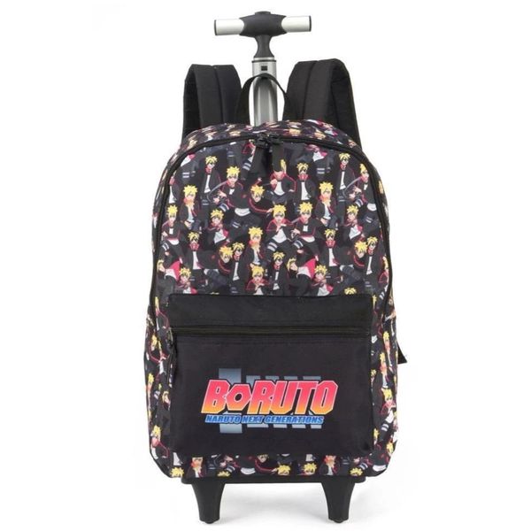 Mochila Rodinha Juvenil Boruto Naruto