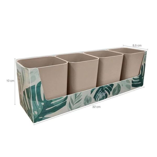 Porta Objeto Organizador Folhagem com 5 peças - Dello