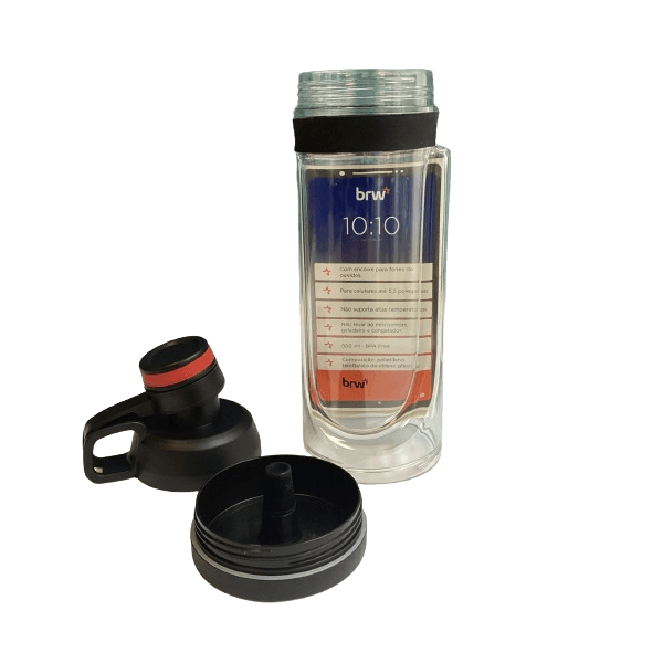 Garrafa Plástica Multifuncional 500ml BRW - Hidrate-se com Tecnologia